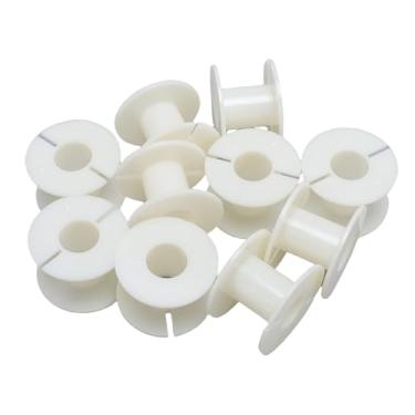Imagem de Jopwkuin 20 Carretéis de Fio Vazios de Plástico Robusto para Cabo de Som Crossover de Alto-falante-ideal para Entusiastas de Diy-material Abs