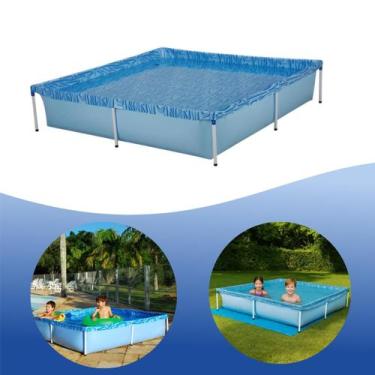 Imagem de Piscina infantil quadrada Estrutural PVC 1500 litros Mor