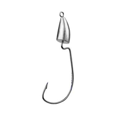 Imagem de 9KM 10Pcs Ganchos de cabeça de gabarito de bala Ganchos de minhoca de 