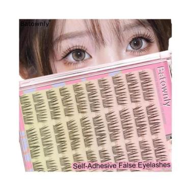 Imagem de Cílios Postiços Sem Cola HISYI Série Star Fáceis De Usar Extensões Seg