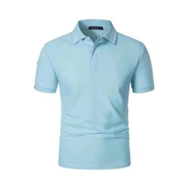 Imagem de Camisa Polo De Tênis Masculina Oversized Respirável Com Tecnologia De 