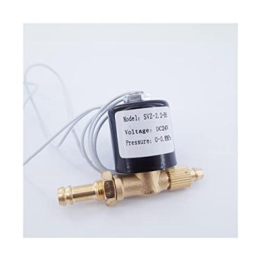 Imagem de Válvula solenoide Orifício 1,5 mm/2,2 mm/2,5 mm/3,5/5 mm DC24V AC36V AC220V 2 vias válvula solenoide arco de argônio válvula de gás de ar (Ac36v, orifício 1,5 mm)
