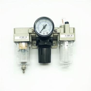 Imagem de AC2000-02 1/10.2 cm medidor regulador de pressão compressor de ar filtro separador de óleo para desumidificador de água 1 peça (AC2000-02)