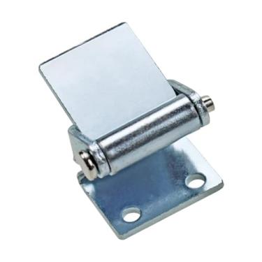 Imagem de Dobradiça de porta de armário de caixa de ferro equipamento industrial dobradiça de canto de porta de armário dobradiça industrial pequena dobradiça de porta convexa 1 peça