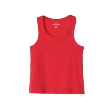 Imagem de Blusa Regata Infantil Hering Vermelho-Feminino