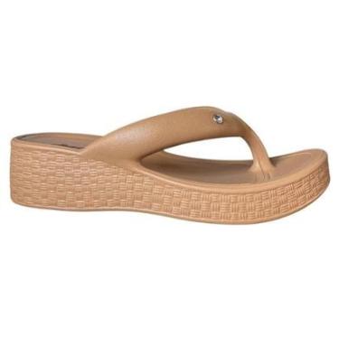 Imagem de Sandália Anabela Dijean 33020001 Plataforma Feminina-Feminino