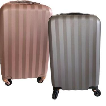 Imagem de Kit duas malas de bordo capacidade 10kg padrão anac tokio - Ultra Leve
