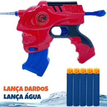 Imagem de Lançador De Dardos Lança Água Pistola Brinquedo Infantil - Toys, Verme