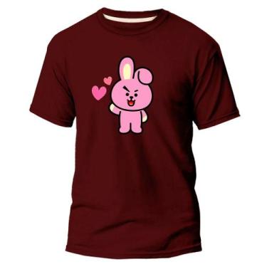 Imagem de Camiseta Básica Algodão Premium Estampa Digital Ursinho Fofo - Pavesi,