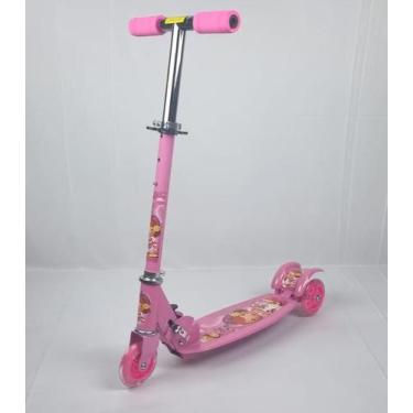 Imagem de Patinete Metal 3 Rodas até 35kg - Beezee R330, Rosa