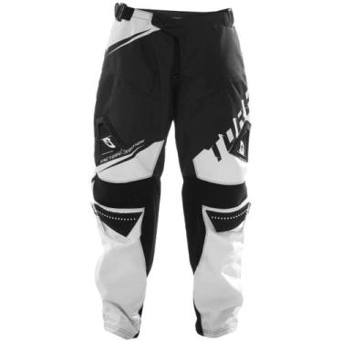 Imagem de Calça Motocross Trilha Enduro - Pro Tork Factory Edition, Preto, Branc