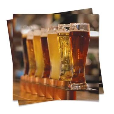 Imagem de Guardanapo de Papel Copos 32,5 x 32,5 cm Folha Dupla 20 Folhas Cromus – Inspire Sua Festa Loja