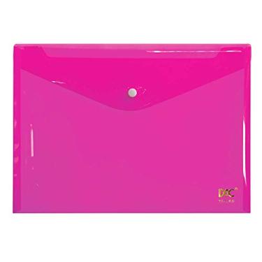 Imagem de DAC - Malote A4 com Botão Polipropileno Rosa - 332 mm x 237 mm
