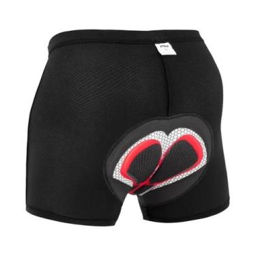 Imagem de Shorts De Ciclismo Masculinos Respiráveis Com Almofada De Gel 9D À Pro