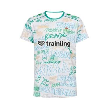 Imagem de Camisa De Treino Branca Betis Graffiti Para Meninos E Meninas, Respirá