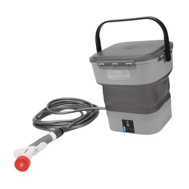 Imagem de AYNEFY Pulverizador de Lavadora de Carro Pulverizador Elétrico Portátil Plástico Silicone Pressão de água Lavadora de Carro para Casa Jardim Gramado Lavagem de Limpeza Suprimentos de Jardinagem para