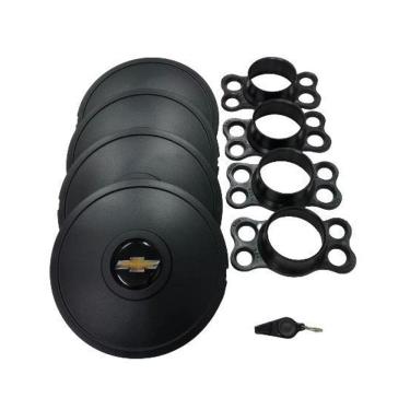 Imagem de Calotas Miollo Gm Celta Aro 14 2000/2016 Tradicional Preto