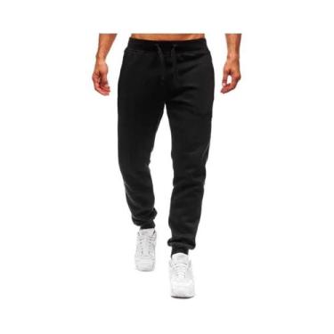 Imagem de Calças Esportivas Casuais Masculinas Para Corrida, Versáteis Para Quat