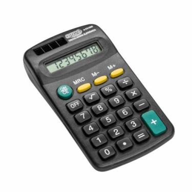 Imagem de Calculadora de Bolso pequena 08 Dígitos CC1000 BRW 01un