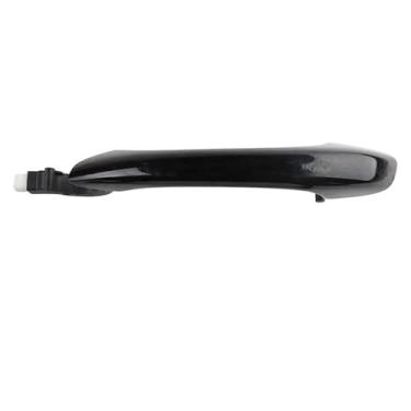 Imagem de Maçaneta de suporte para porta de carro esquerda e direita maçaneta externa para porta externa adequada para Porsche 95B-2 Apto para Macan 2019-2024 95B837205C 95B837206C (branco, esquerdo)