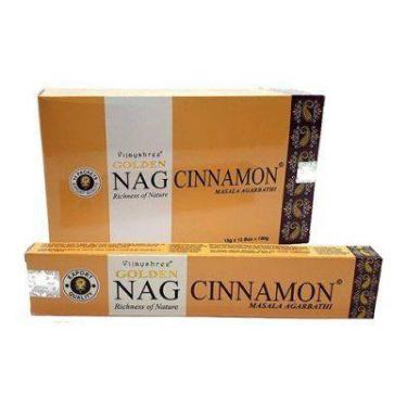 Imagem de Incenso Massala Vijayshree Golden Nag Cx/12 Benjoim