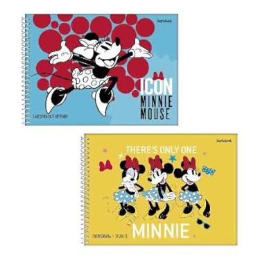 Imagem de CADERNO STARSCHOOL CARTOGRAFIA ESP. MINNIE CD 80FLS