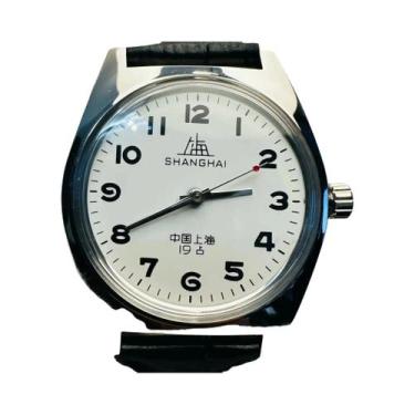 Imagem de Relógio Mecânico Masculino De 36mm Inspirado No Vintage Shanghai 7120 
