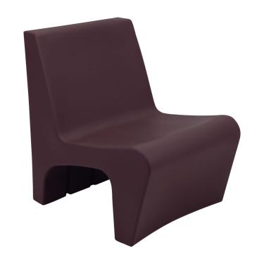 Imagem de Poltrona Tramontina Berta em Polietileno Marrom Café