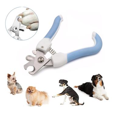 Imagem de CORTADOR DE UNHAS PARA PETS + LIXA AZUL