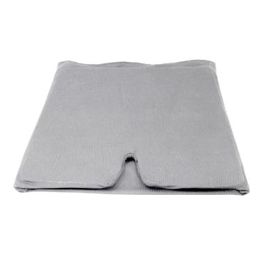 Imagem de Touca Faixa Termica Elastica Dor De Cabeça Alivio Enxaqueca Quente e Frio Cor:Cinza