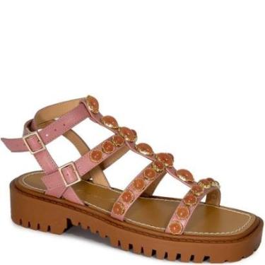 Imagem de Sandalia Papete em Couro Luiza Barcelos 12960014-Feminino