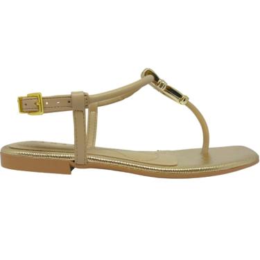 Imagem de Sandália Rasteira Feminina Casual Dia a Dia Passeio Trabalho Verão Ramarim 2525204