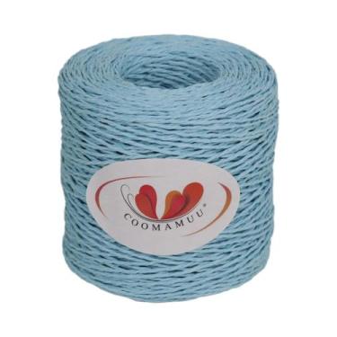 Imagem de Fio De Ráfia De 100g Para Crochê, Chapéu De Verão, Flor Feita À Mão, F