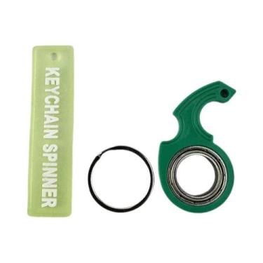 Imagem de Fidget Spinner Infantil Antiestresse Engraçado, Chaveiro Giratório De 