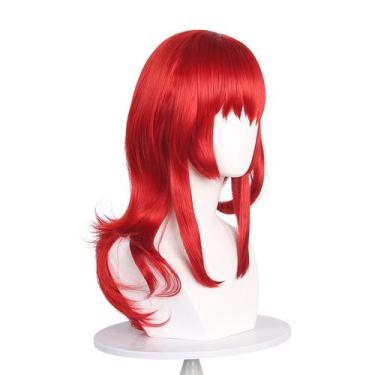 Imagem de Peruca de cosplay Bocchis Rocks Kitas Ikuyos 45 cm de cabelo sintético