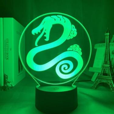 Imagem de Luz noturna 3D LED Seven Deadly Sins Envy Color Changing - yiweisai
