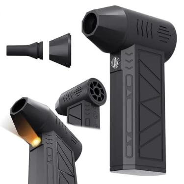 Imagem de Mini Jet Fan Vento Ultra Forte Soprador Portátil Recarregável 130.000 RPM