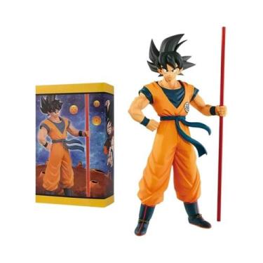 Imagem de Figura De Ação Son Goku Dragon Ball Em PVC De 22CM, Modelo De Brinqued
