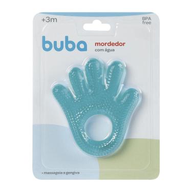 Imagem de Mordedor com Água Buba Mãozinha Azul