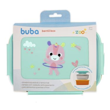 Imagem de Lancheira Bentô Box com Divisórias Buba Zoo Unicórnio