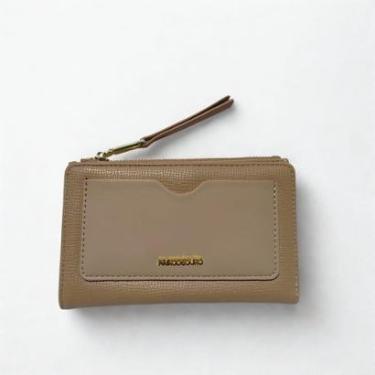 Imagem de Carteira feminina em Couro Sintético Pavão Ouro-Feminino