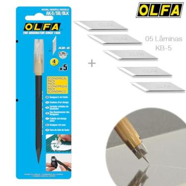 Imagem de Estilete Especial Olfa Precisão Preto AK-5/5B/BLK