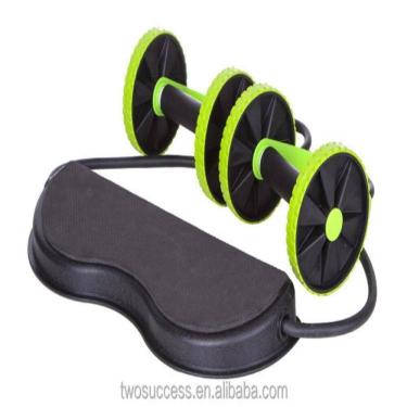 Imagem de Kit Musculação Fitness Completo Academia Em Casa Revoflex Elastico Roda Abdominal Extensor Para Braços E Pernas Emagrece