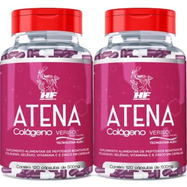 Imagem de Atena Anticelulite 500mg 6x 120cps Verisol Hf Suplementos - HF SUPLEME