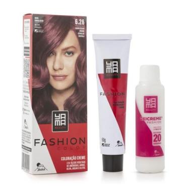 Imagem de Coloração Yamá Beauty Care Mini Kit Fashion Color 6.26 - Yama Expert
