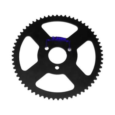 Imagem de Coroa Traseira Para Micro Moto 47t-92t 25H 26/29/54MM Adequada Para Tr