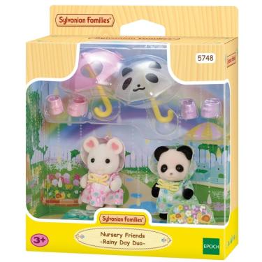 Imagem de Sylvanian Families - Caminhando Na Chuva - Amigos Do Jardim De Infância - Epoch