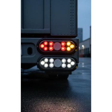 Imagem de Lanterna LED Cristal Carretinha Reboque 12V Par Fumê - Congratulations