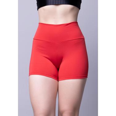 Imagem de Kit 10 Short Fitness Feminino Suplex Liso Academia-Feminino