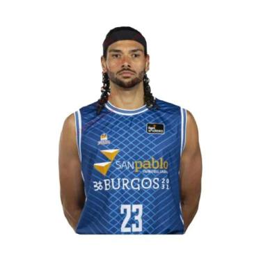 Imagem de Camisa De Basquete Masculina Da Liga Espanhola 26 San Pablo Burgos Jhi